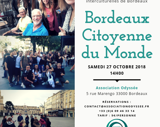 27 octobre bordeaux citoyenne du monde visite balade découverte bordeaux odyssée